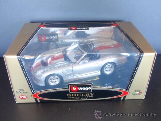 Miniature Burago 1/18 Shelby Series 1 1999 - Noir - Occasion