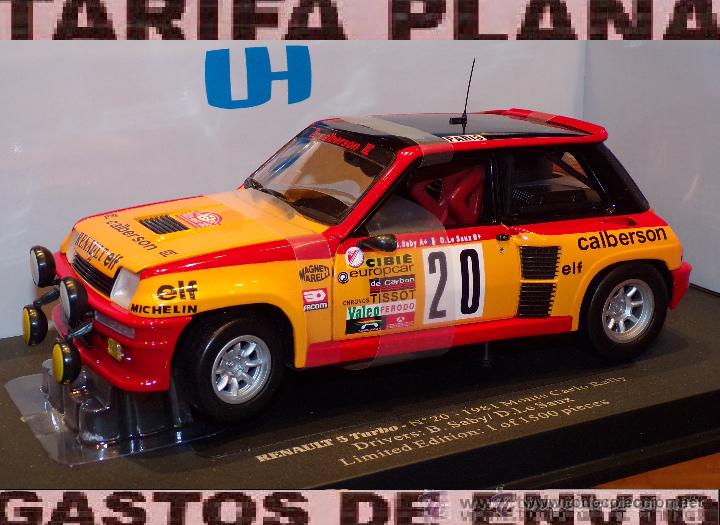 Renault 5 Turbo No Rally Monte Carlo 1981 B Buy Model Cars At Scale 1 18 At Todocoleccion