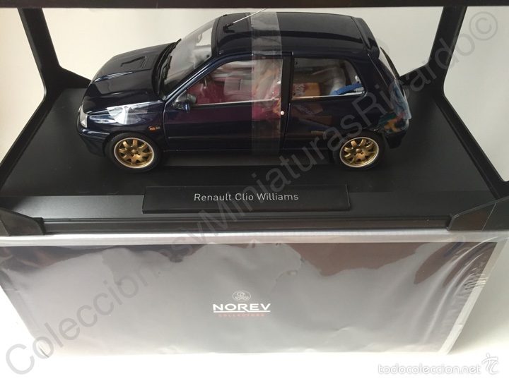 renault clio williams escala 1:18 de norev en s - Compra venta en  todocoleccion