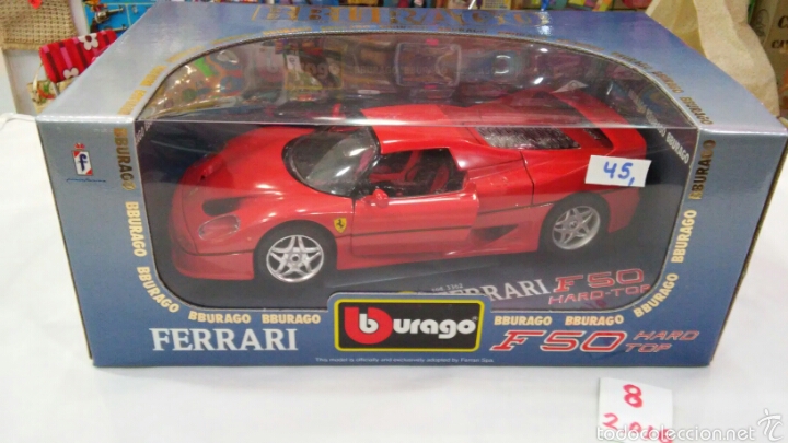 coche ferrari f50 hard top (1995) esc.1:18 bura - Acquista Modellini auto  in scala 1:18 su todocoleccion