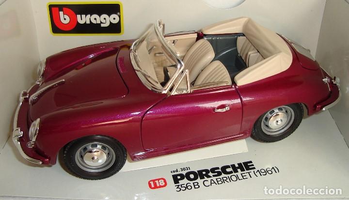 bburago porsche 356b cabriolet 1961