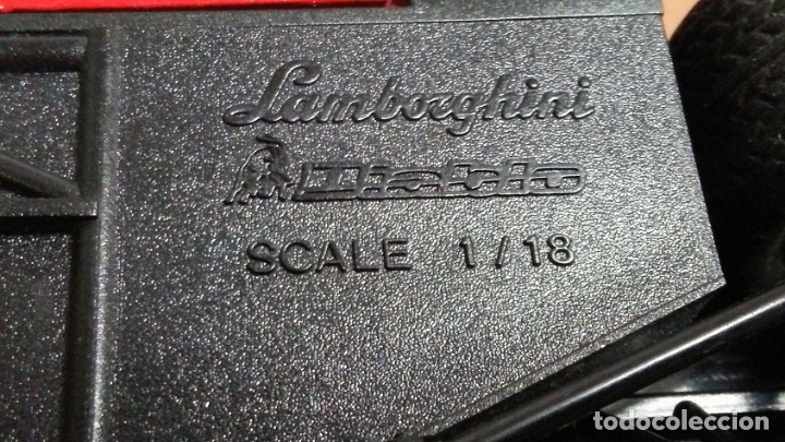 Coches a escala: LAMBORGHINI DIABLO MAISTO - Foto 12