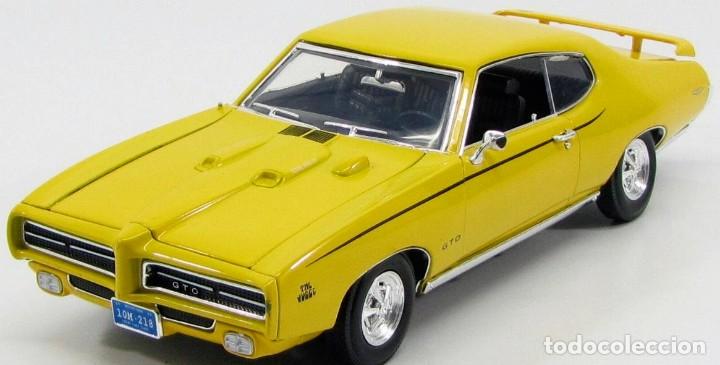 Modèle Réduit Pontiac GTO Judge 1969 1:18 MOTORMAX - Voiture Muscle Américaine Neuve
