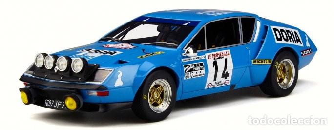 Coches a escala: Alpine A310 1600 Grupo 4 Tour de Corse 1976 escala 1/18 de Otto Mobile