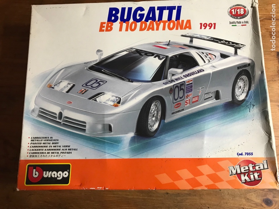 JOUET BURAGO: VOITURE de collection Bugatti 11GB (1991), échelle 1/24è EUR 40,00 - FR