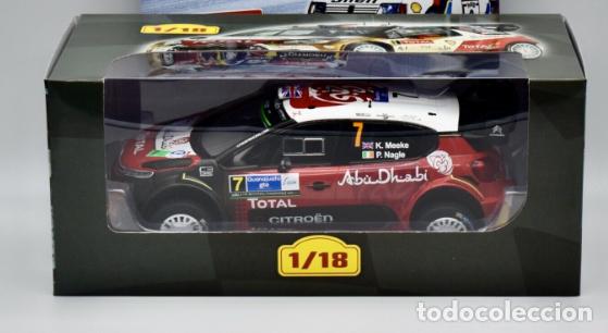 Miniature IXO Altaya Citroën C3 WRC Abu Dhabi #7 - Rallye Du Mexique 2017 - 1/18