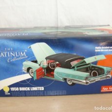 Coches a escala: SUN STAR 1958 BUICK LIMITED CLOSED CONVERTIBLE PLATINUM COLLECTION ITEM Nº4814 CAR 1/18 DIECAST 1:18. Lote 326654383
