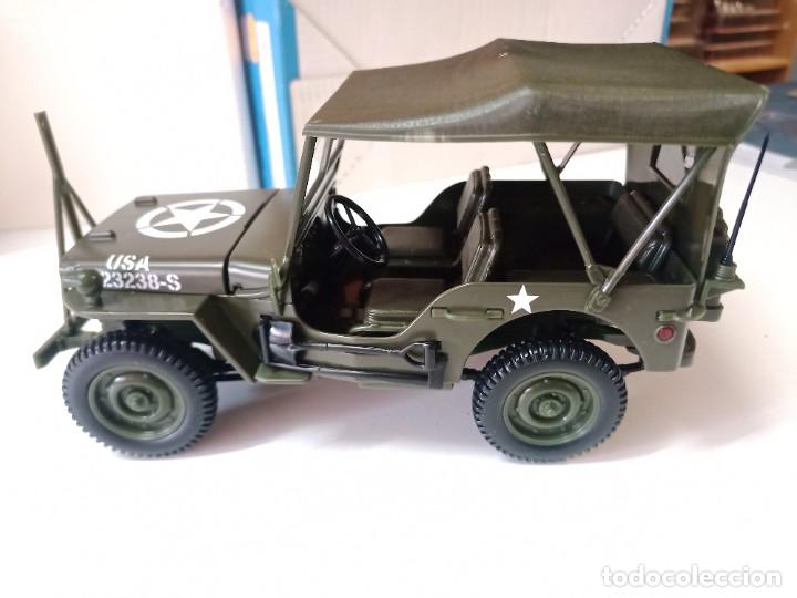 jeep willys solido 1/18 - Compra venta en todocoleccion