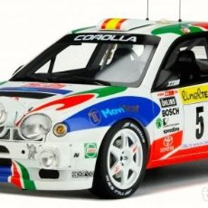 Coches a escala: TOYOTA COROLLA WRC C. SÁINZ MONTE CARLO 1998 ESCALA 1/18 DE OTTO MOBILE. Lote 347814033