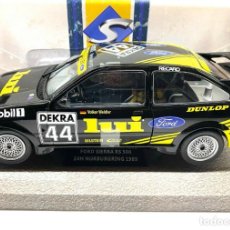 Coches a escala: COCHE RALLY FORD SIERRA RS 500 / 24H NURBURGRING / VOLKER WELDLER 1989 (1:18) RALLYE,SOLIDO