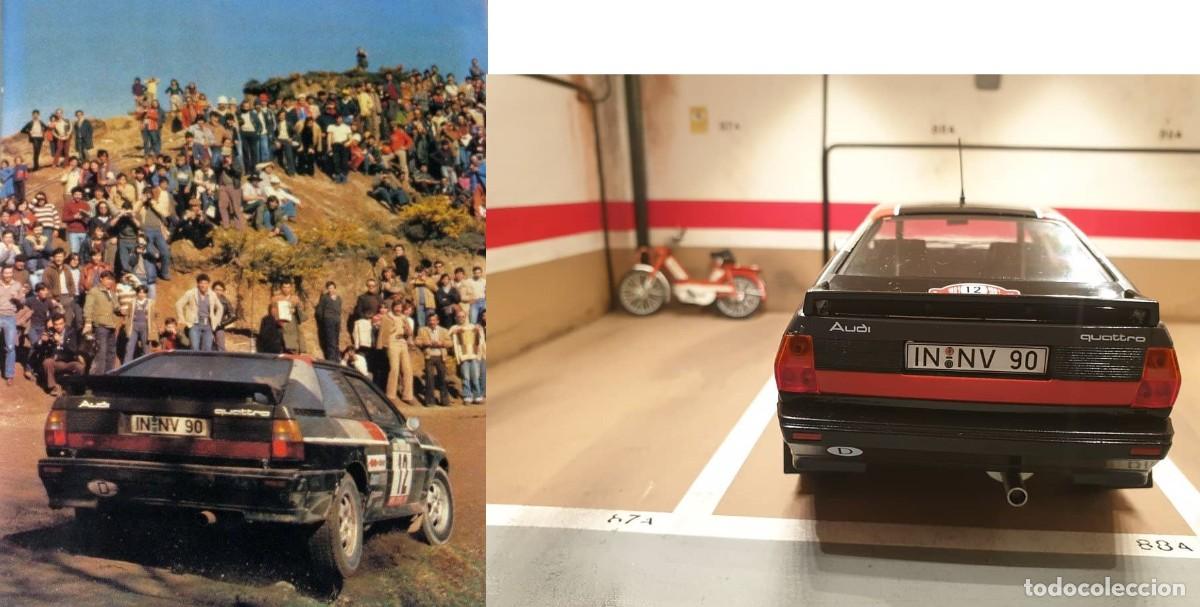 Miniature 1/18 Ixo/Altaya – Audi Quattro #12 Mouton Rallye Portugal 1981 + Livret