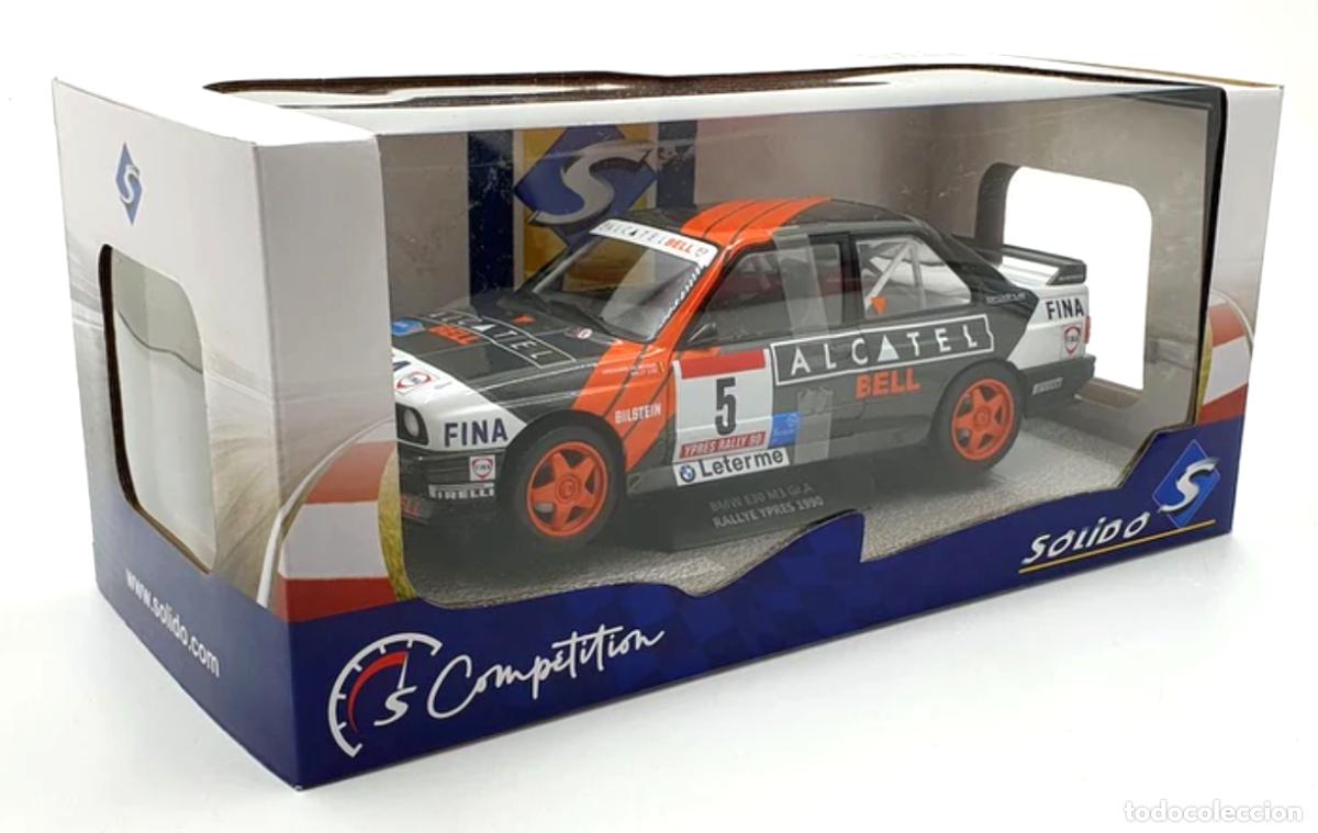 Carros em escala: Coche cl&aacute;sico competici&oacute;n BMW E30 M3 Gr.A - Rally Ypres, 1990 (Escala 1:18) Bmw Serie 3 Competition