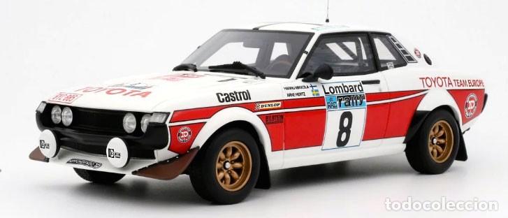 Coches a escala: Toyota Celica (RA21) RAC Rally 1977 Mikkola escala 1/18 de Otto Mobile