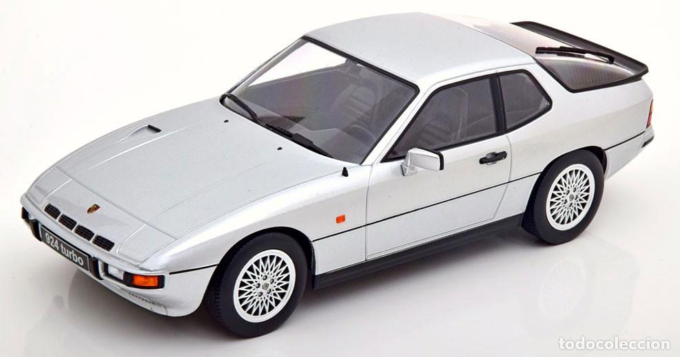 Porsche 924 S 1986 échelle 1/18 - Norev KK SCALE MODELS - Blanche - Miniature Métal Neuve