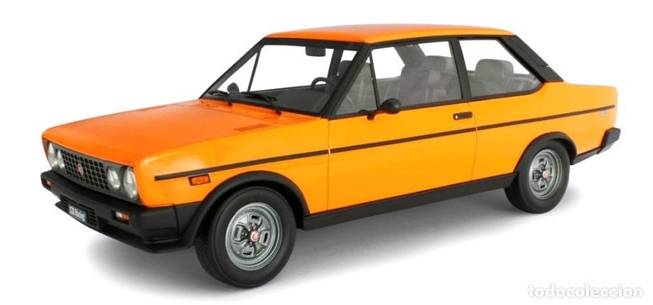 Miniature Laudoracing-Models Fiat 131 Racing 2000 TC 1978 – Échelle 1/18, Résine Grise (neuf)