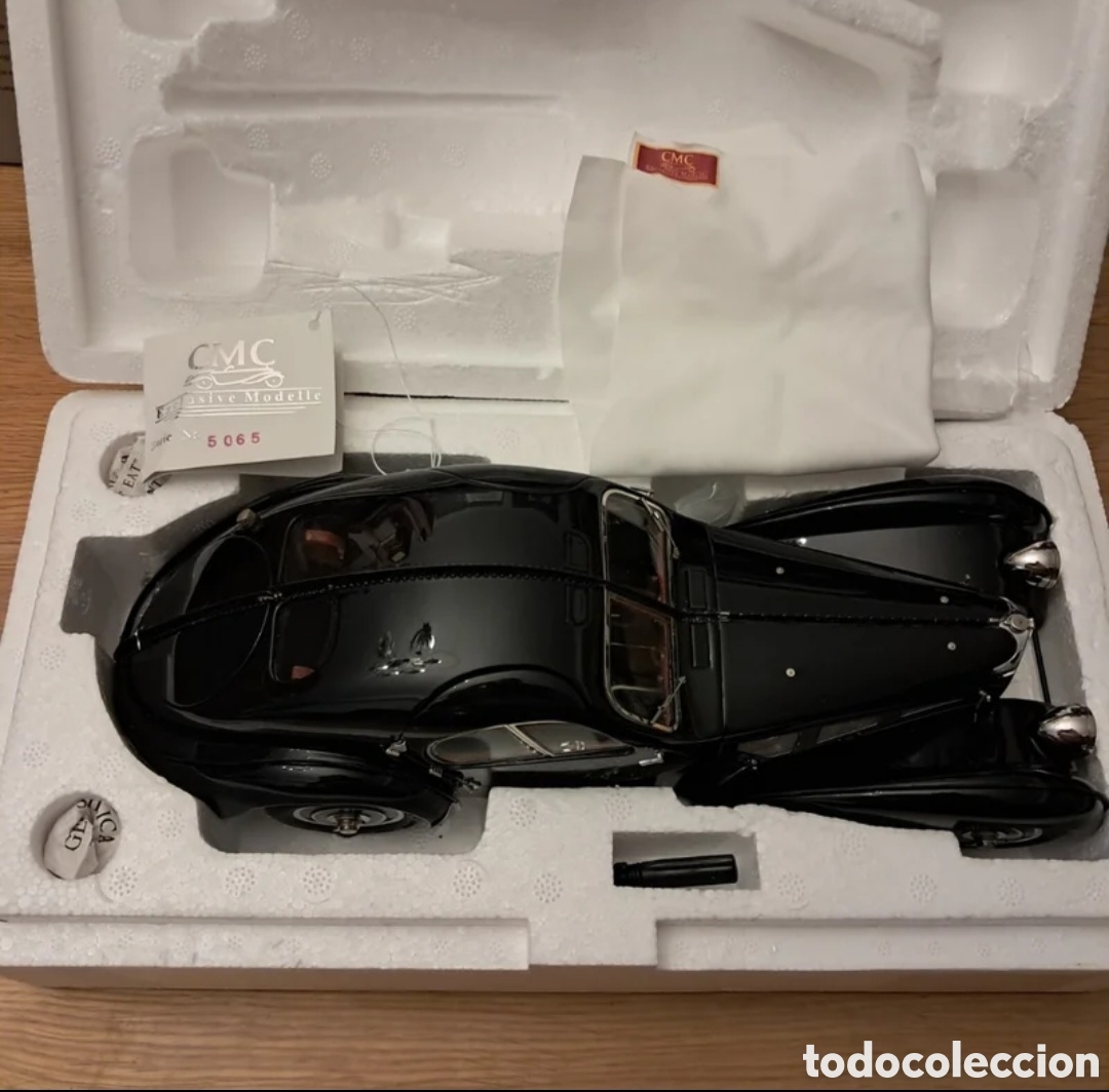 Coches a escala: Bugatti Typ 57 SC Atlantic Coup&eacute; 1/18 CMC - Foto 4