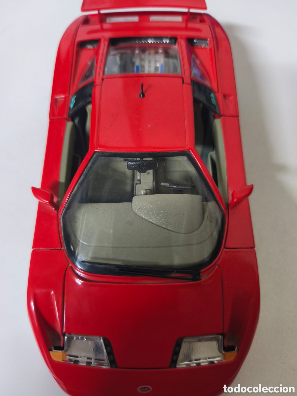 Coches a escala: Bugatti 11C33 rojo escala 1/18 - Foto 2