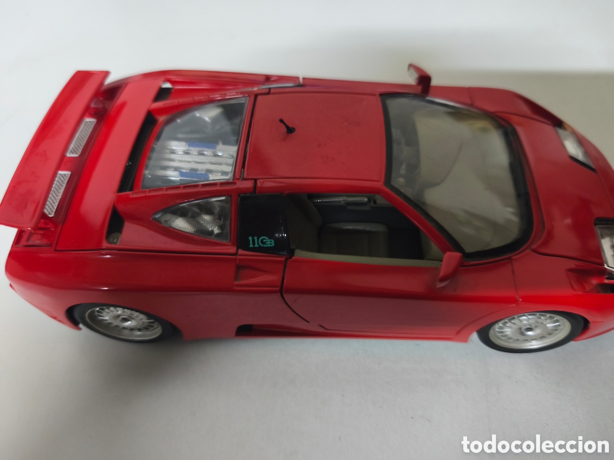 Coches a escala: Bugatti 11C33 rojo escala 1/18 - Foto 4