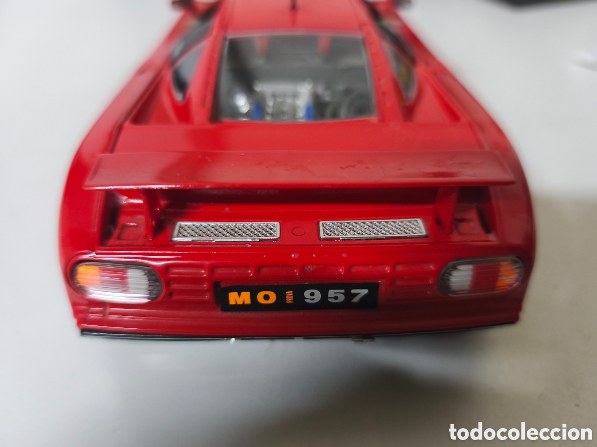 Coches a escala: Bugatti 11C33 rojo escala 1/18 - Foto 6