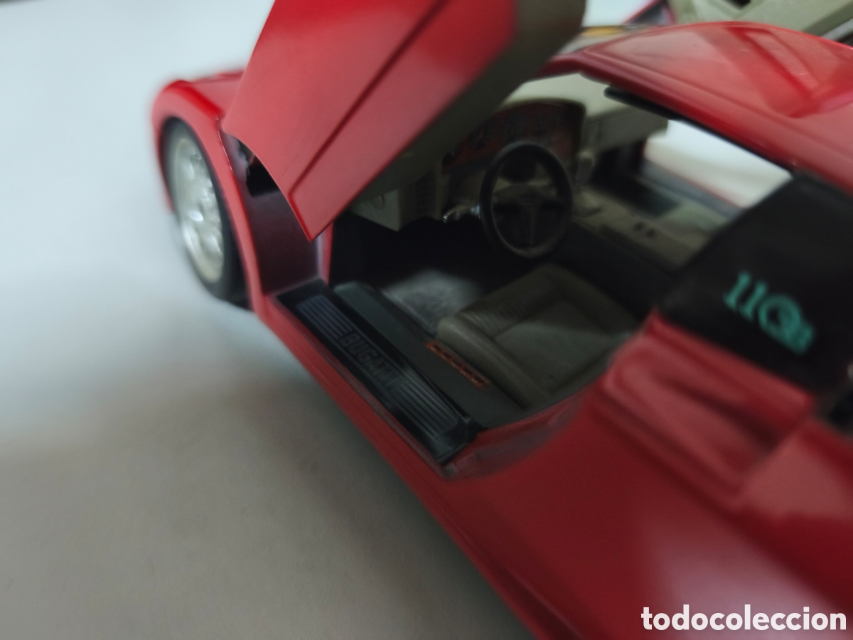 Coches a escala: Bugatti 11C33 rojo escala 1/18 - Foto 10
