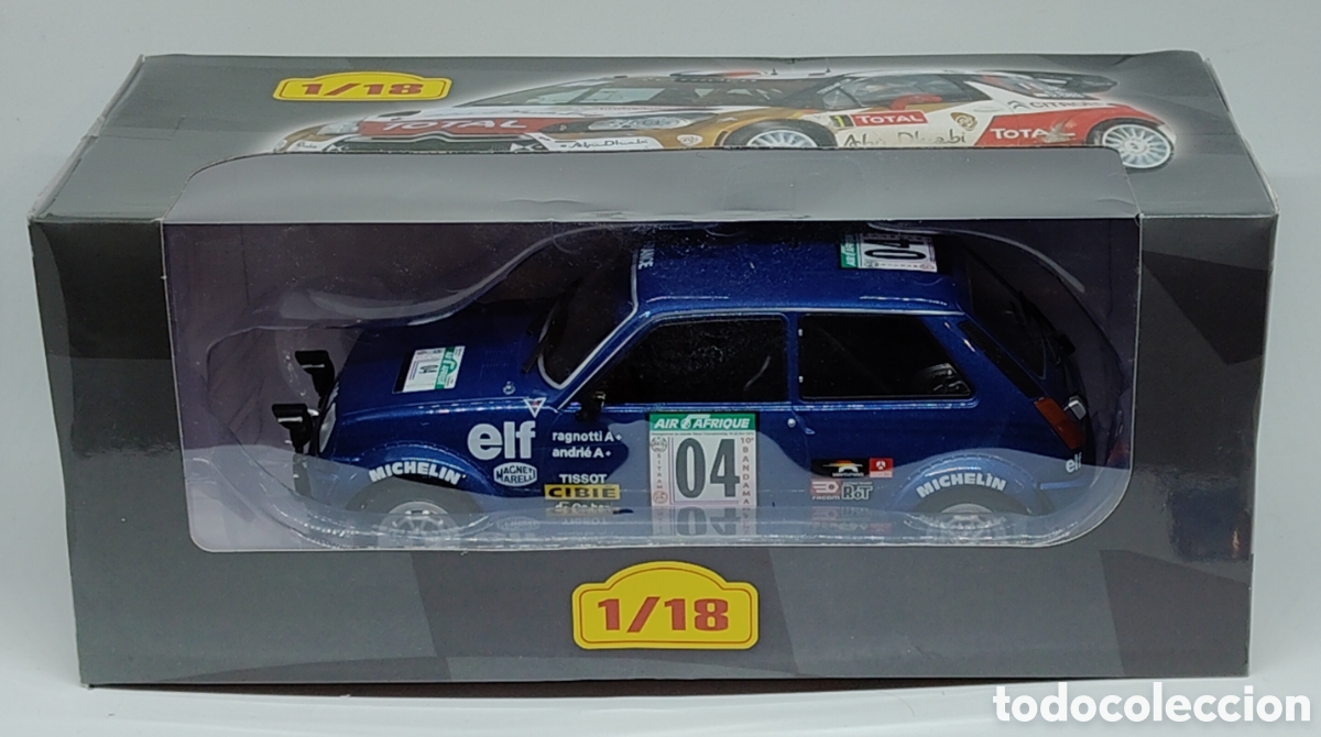 Ixo Altaya 1/18 Renault 5 Alpine Rallye de Bandama 1978 Ragnotti