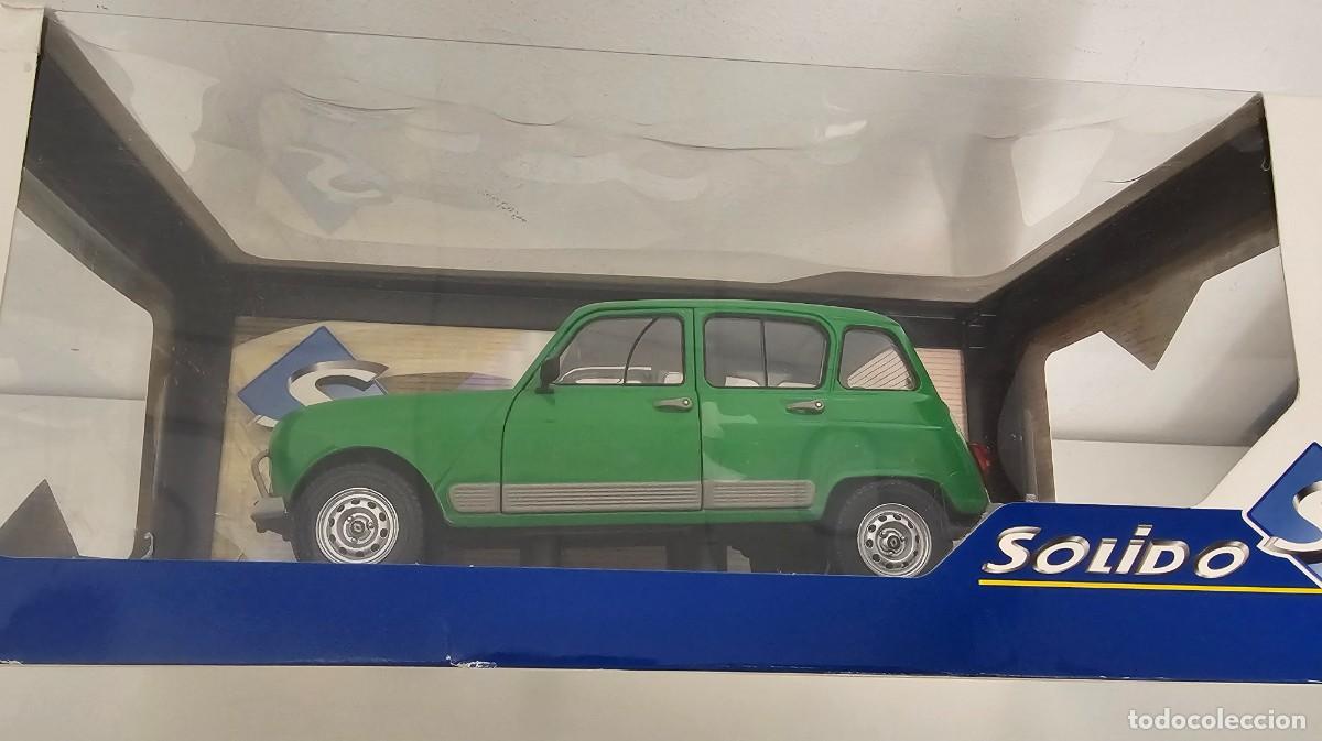 Coches a escala: S&oacute;lido 1:18 renault 4L GTL