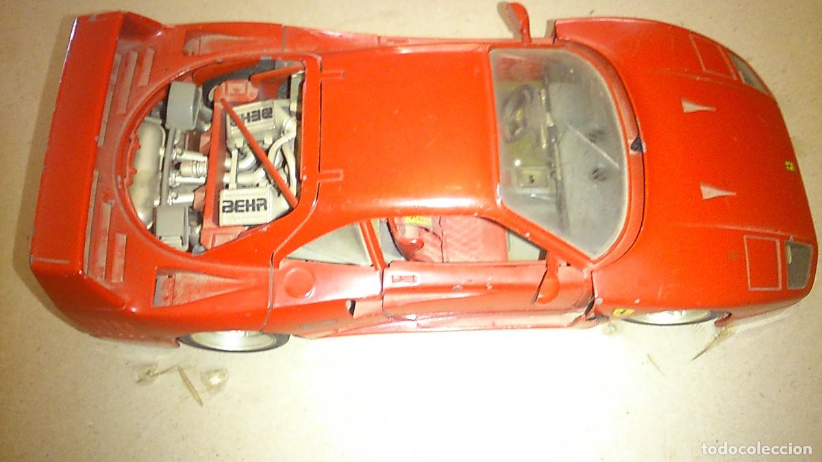 Coches a escala: AUTOMOVIL A ESCALA FERRARI F40 BURAGO VER TODAS LAS FOTOS