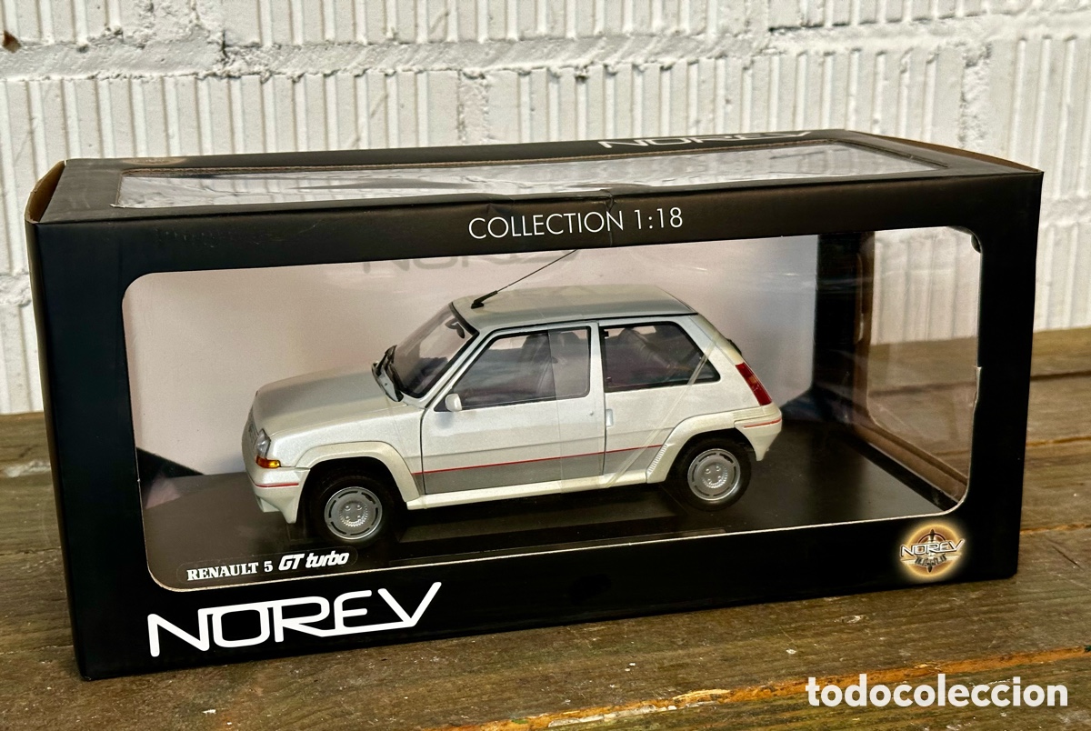 Coches a escala: Renault 5 GT Turbo 1985 escala 1/18 de Norev. A estrenar.
