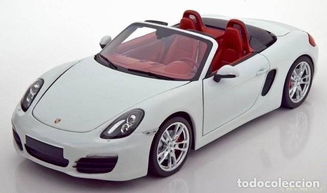 Coches a escala: Porsche Boxster S 2012 Edici&oacute;n limitada a 504 unidades escala 1/18 de Minichamps