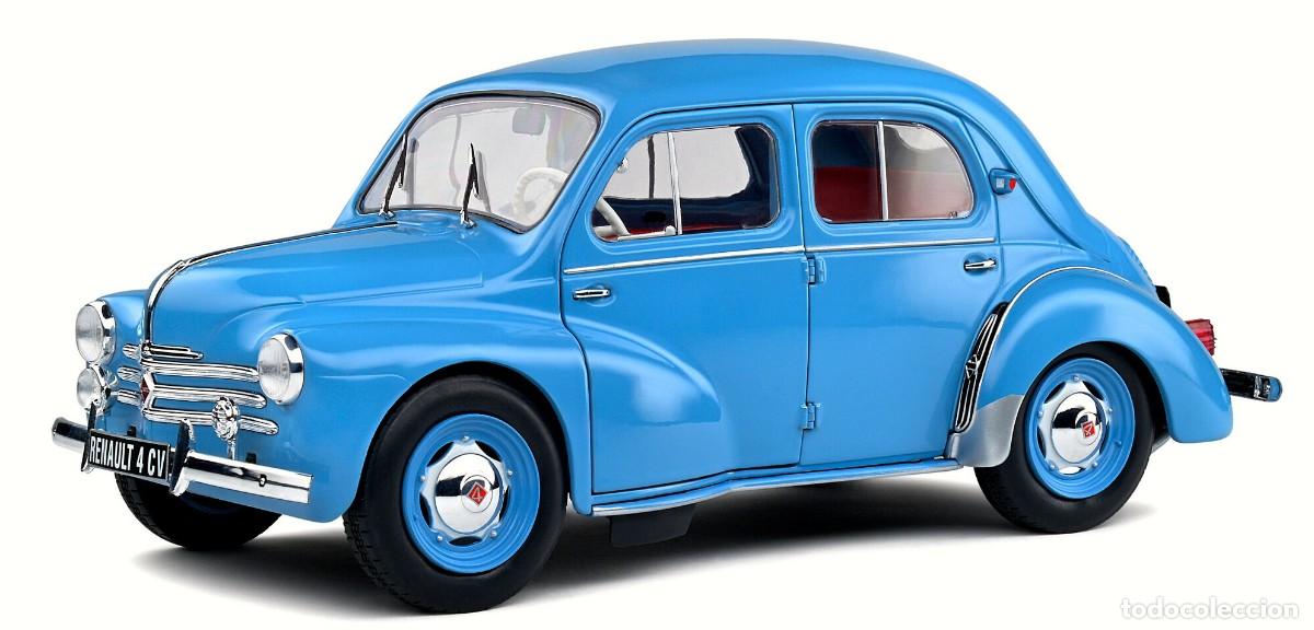 Coches a escala: Renault 4 CV 1956 escala 1/18 de Solido