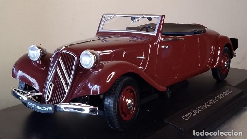 Coches a escala: Citroen Traction 11B Cabriolet 1938