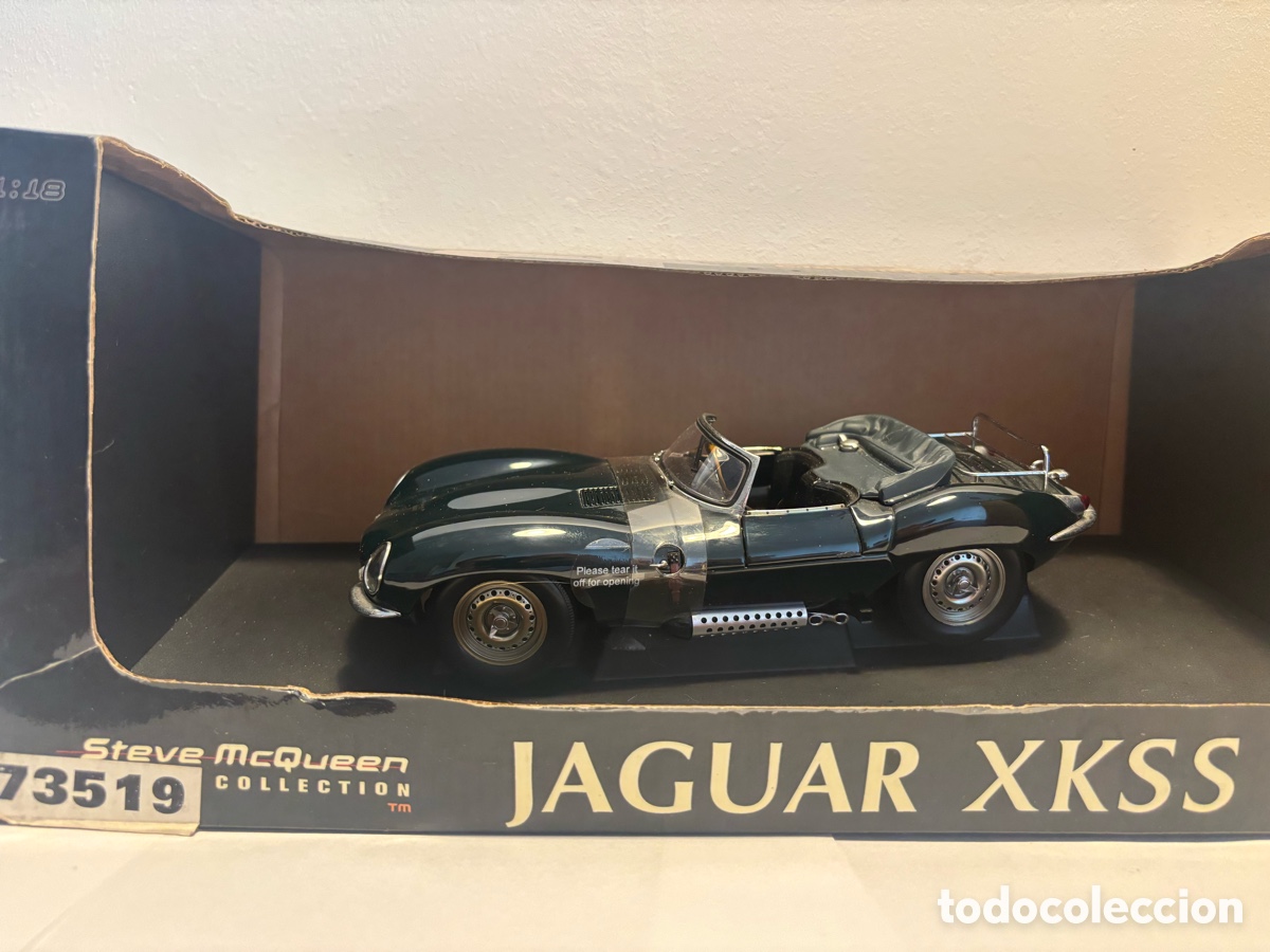 Coches a escala: Jaguar XKSS Steve McQueen 1:18 AUTOart