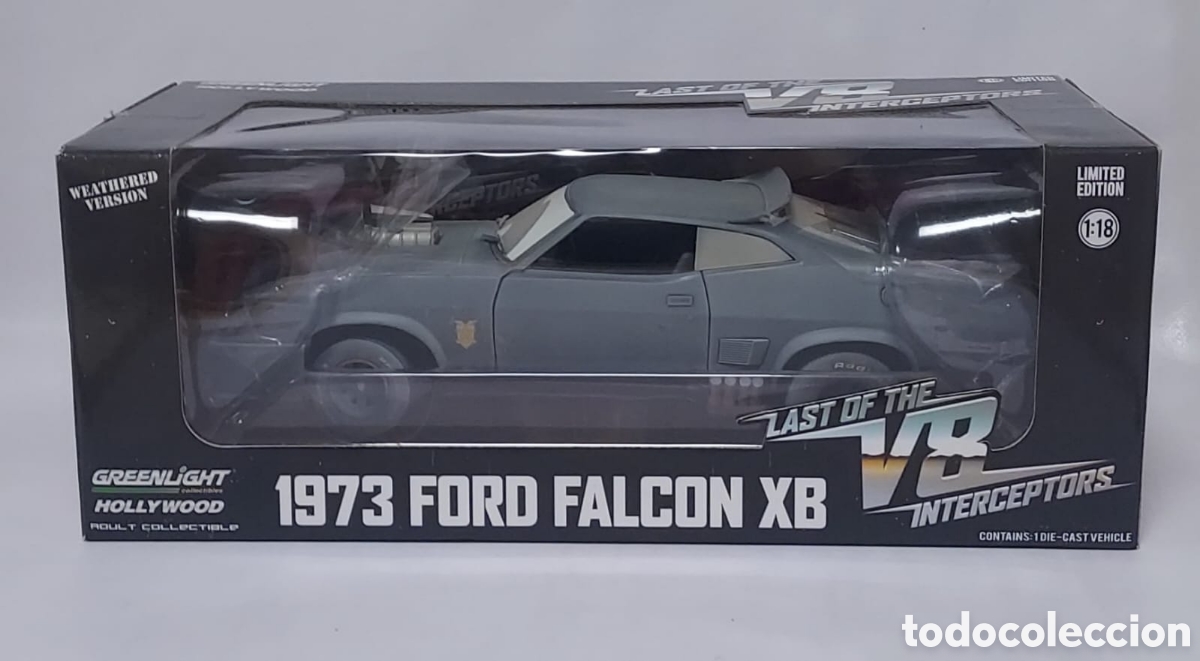 Coches a escala: Ford Falcon XB 1973 V8 Interceptor esc 1/18 Greenlight