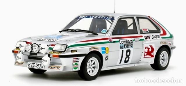 Coches a escala: Vauxhall Chevette 2300 HSR Lombard Rally RAC 1980 escala 1/18 de Otto Mobile
