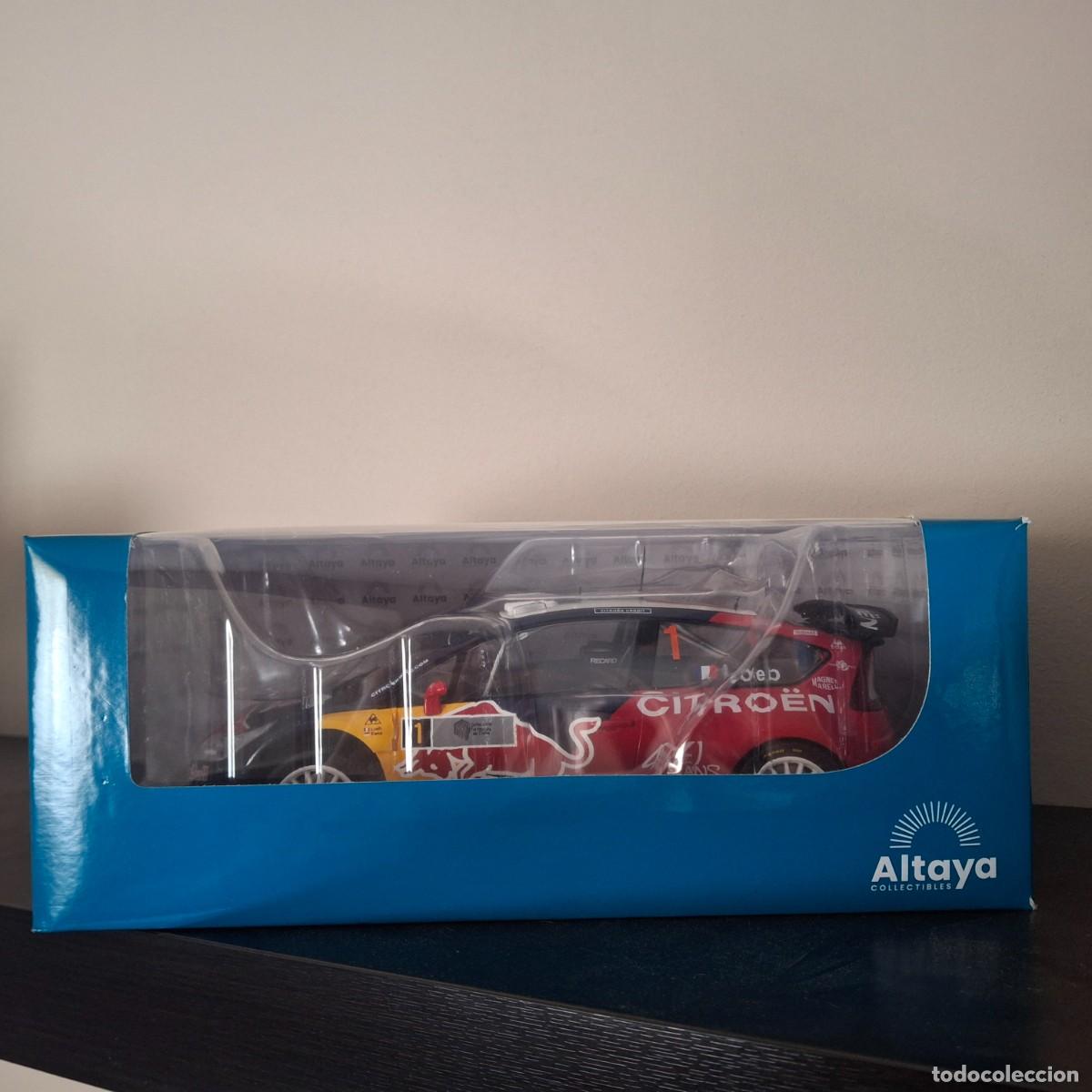 Coches a escala: CITROEN C4 WRC RALLY RALLYE - LOEB / ELENA - ESCALA 1/18 - ALTAYA - NUEVO EN CAJA SIN ABRIR
