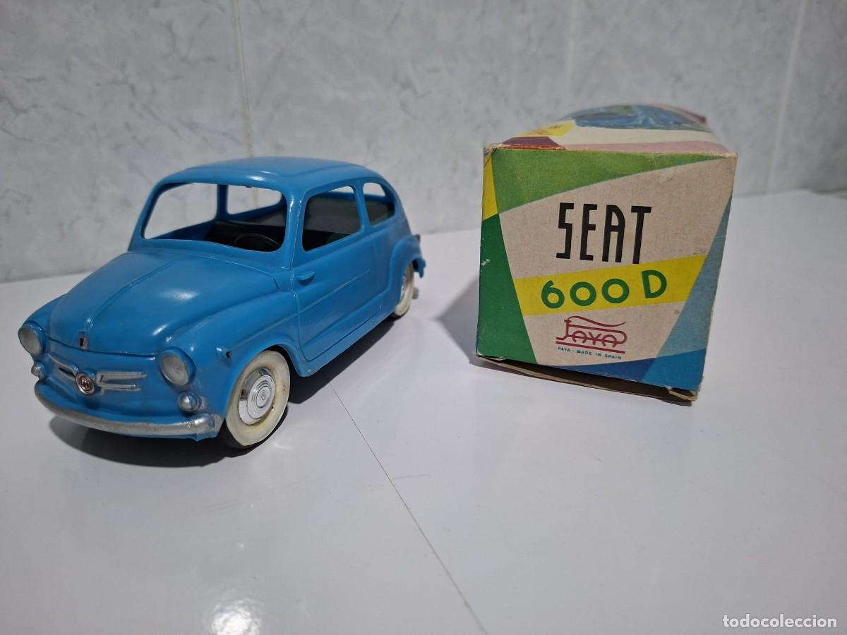 Coches a escala: Coche Seat 600 D de Pay&aacute; a fricci&oacute;n, a&ntilde;os 60