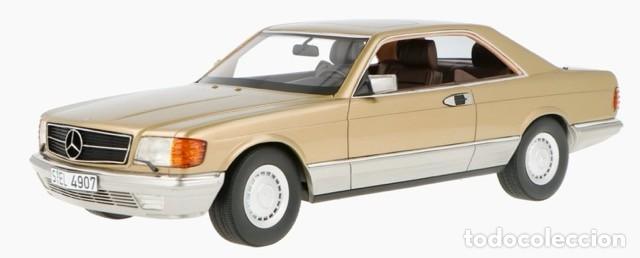Coches a escala: Mercedes 380 SEC (C126) Coup&eacute; 1982 escala 1/18 de Cult Scale Models