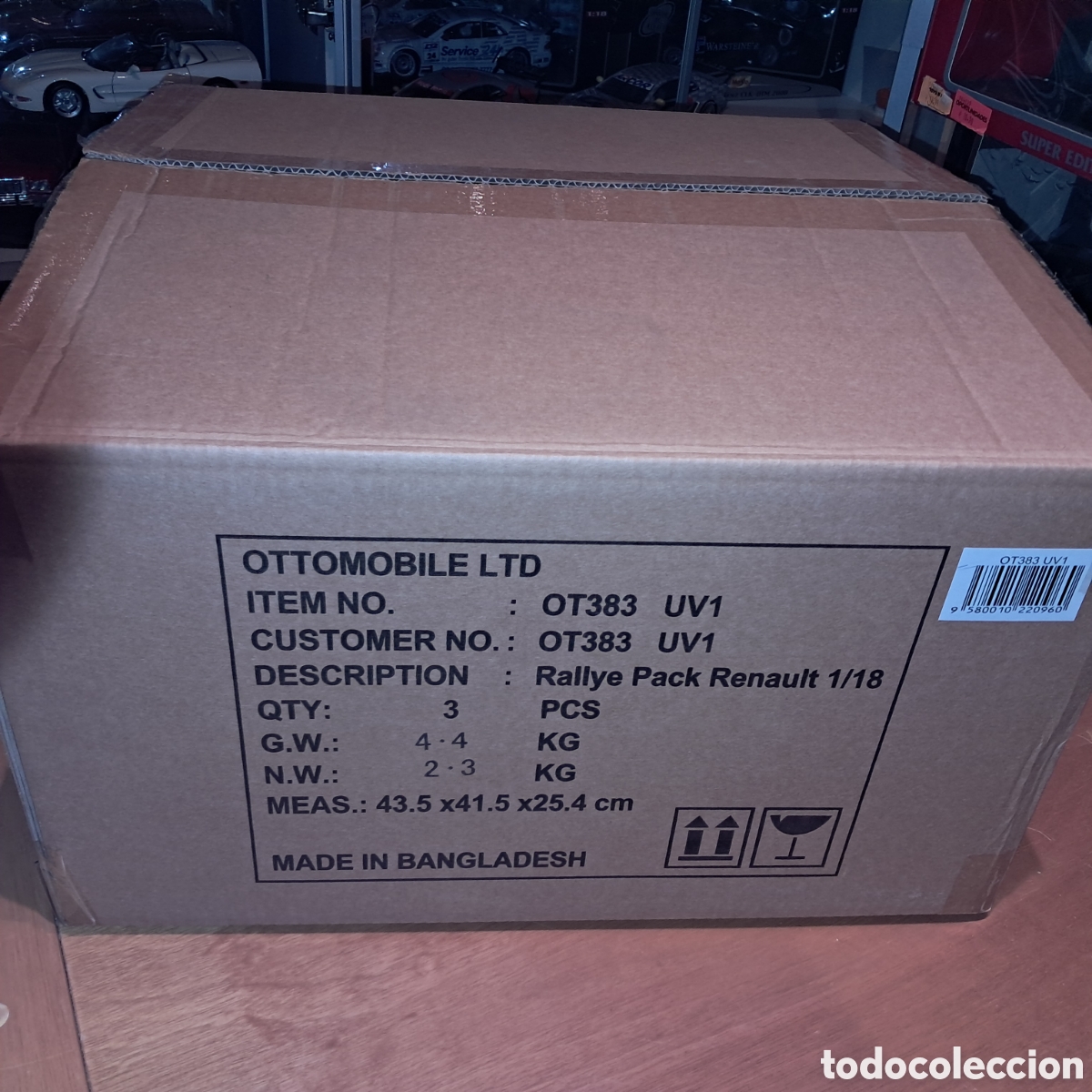 Coches a escala: Miniatura Otto 1/18 Renault Rally pack