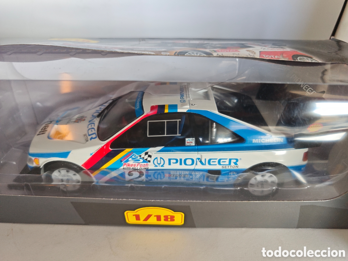 Coches a escala: Peugeot 405 T16 Pikes Peak - 1988 - A. Vatanen - RALLY RALLYE ALTAYA IXO ESCALA 1/18