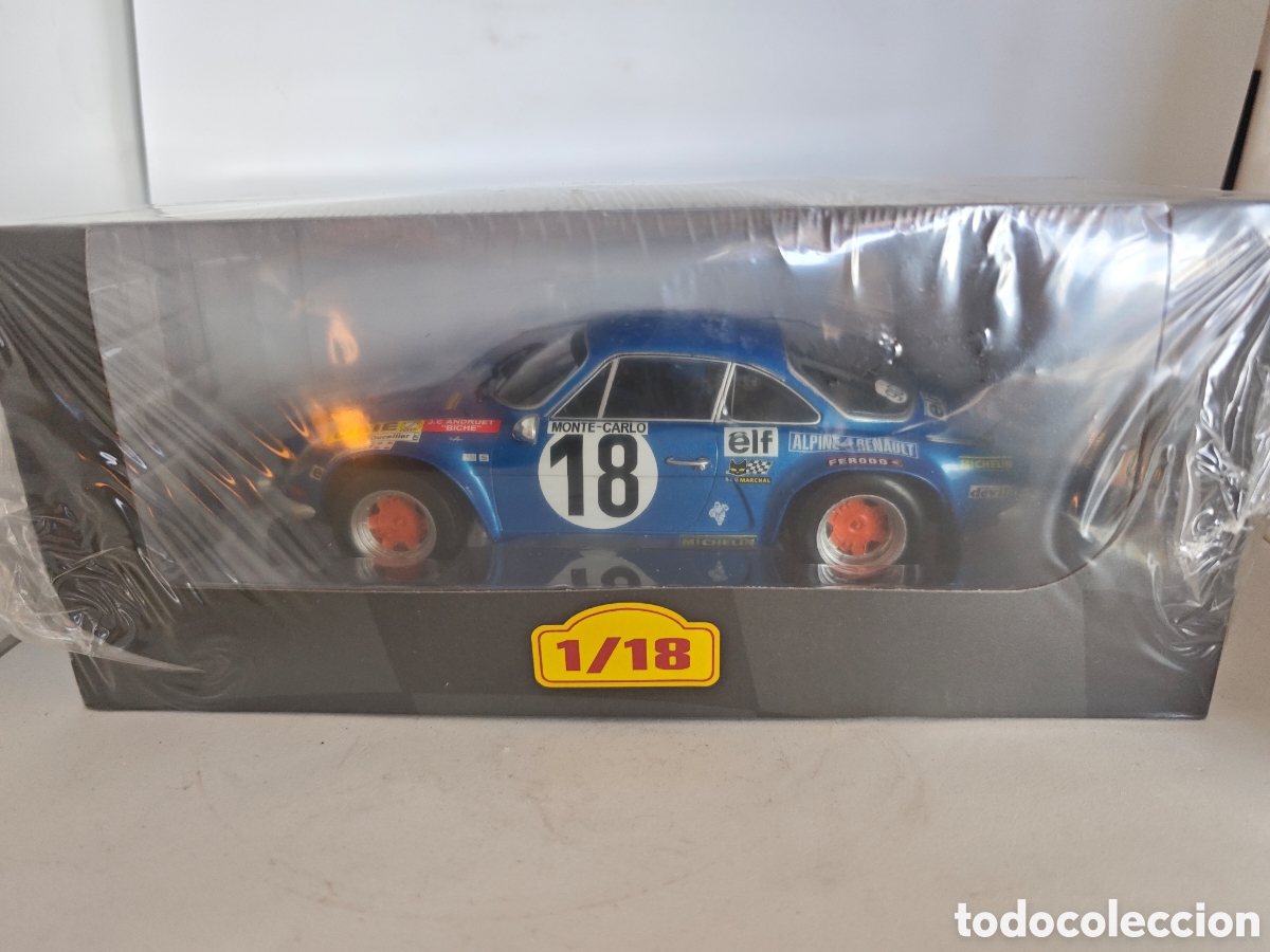 Coches a escala: RENAULT ALPINE A110 1800 1973 - ANDRUET - RALLY RALLYE ALTAYA IXO ESCALA 1/18
