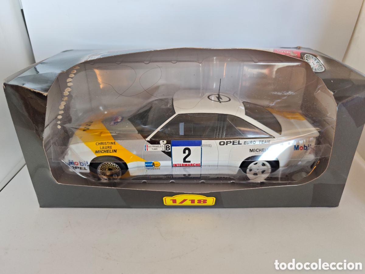 Coches a escala: OPEL MANTA 400 - 1985 - GUY FR&Eacute;QUELIN. TILBER - RALLY RALLYE ALTAYA IXO ESCALA 1/18
