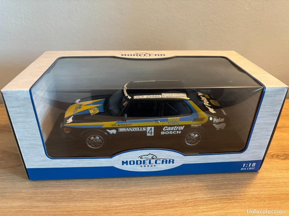 Coches a escala: Saab 99 Rally Suecia 1977 1:18