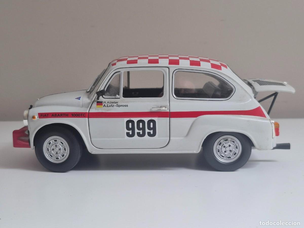 Coches a escala: 1/18 COCHE FIAT ABARTH 1000 TC REVELL 2004 1:18 RALLY RALLYE seat