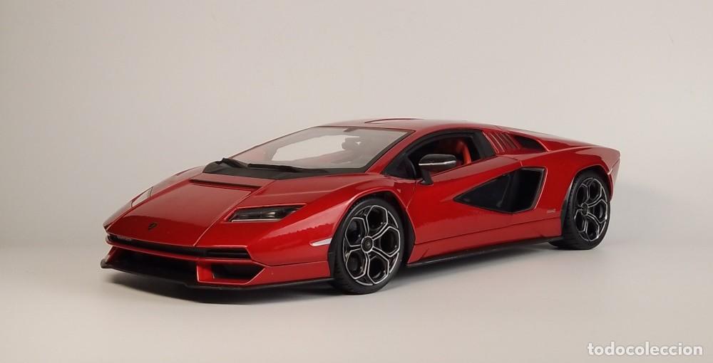 Carros em escala: LAMBORGHINI COUNTACH LP800-4 2022