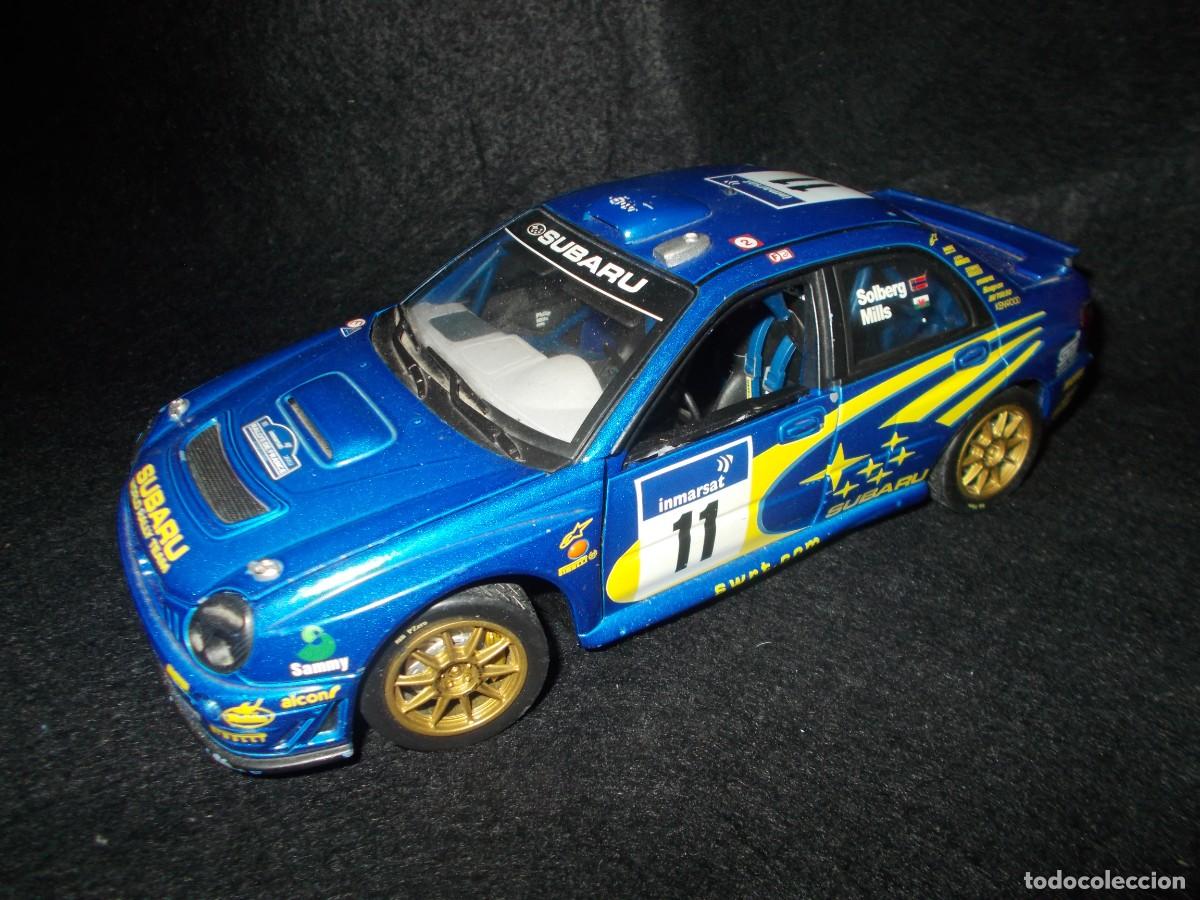 Coches a escala: Coche SUBARU IMPREZA WRC, SOLIDO. Escala 1/18. Juguete. Ver y Leer