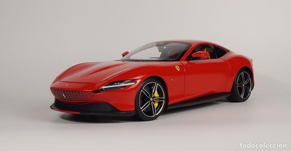 Voitures &agrave; l'&eacute;chelle: Ferrari Roma 2019 con urna