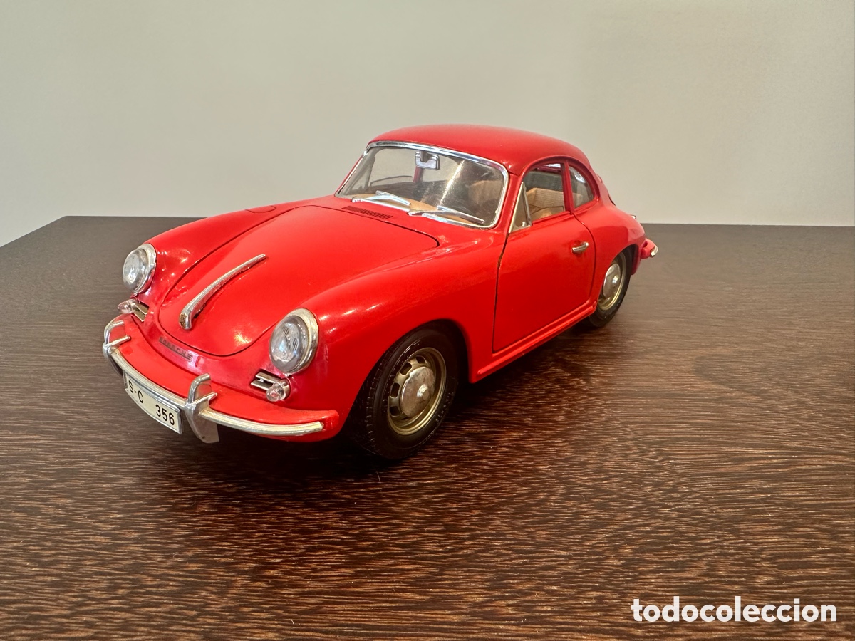 Coches a escala: Porsche 356 B Coupe (1961) Burago 1/18 - Made in Italy
