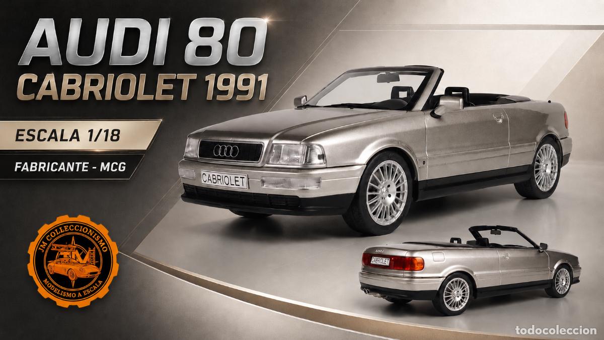 Carros em escala: Audi 80 Cabriolet 1991