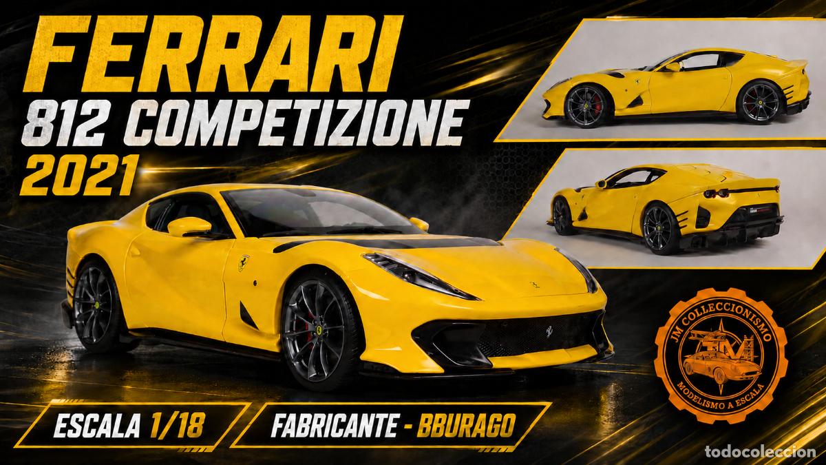 Auto in scala: Ferrari 812 Competizione 2021