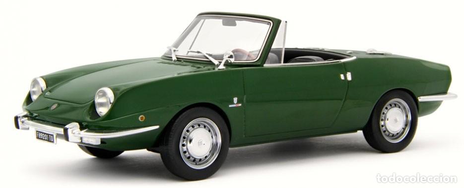 Model Cars: Fiat 850 Sport Spider 1968 escala 1/18 de Laudoracing Models